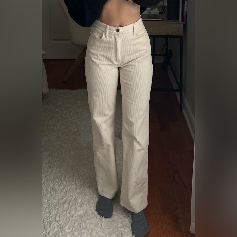 Ultra High Rise Corduroy Jeans